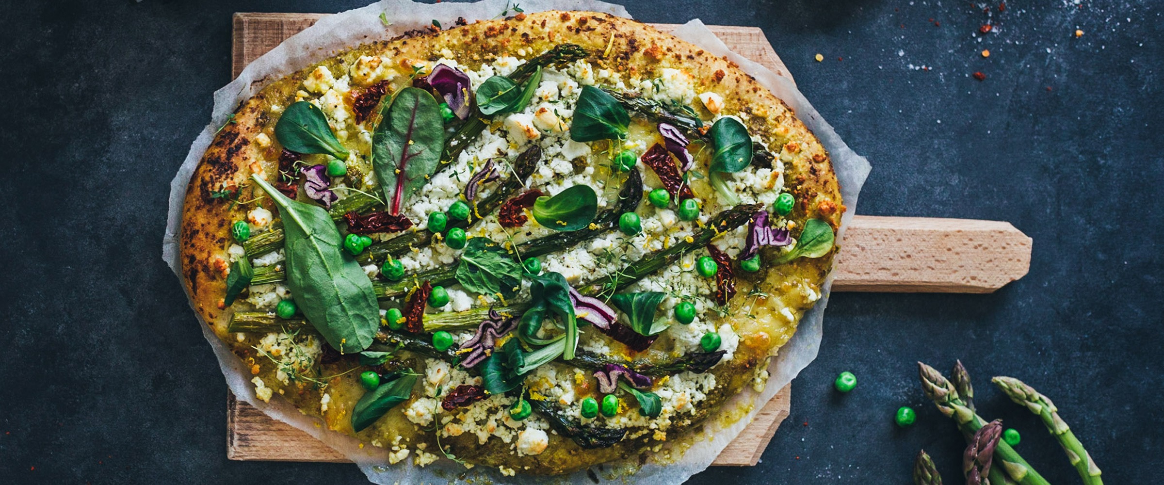 PIZZA RAPIDĂ CU SPARANGHEL